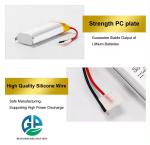 KC Certification 3.7v 1000mAh 402780 Small Lithium Polymer Battery Top Quality