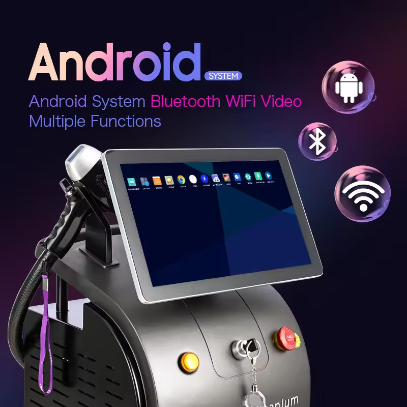 Diode Laser Hair Removal Machine 3 Waves 16 Bars Removing Hair Facial Body