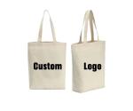 Heavy Duty Shopping Canvas Grocery Bags Monogram Tote Reusable Washable