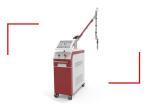 Newest High Power Q switch tattoo removal nd yag laser machine / alexandrite