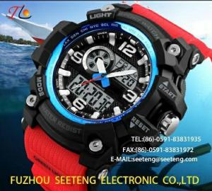 China Silicone watch movement watch quartz Wrist Watch suitable for climbing skiing and outdoor sorts for men factory