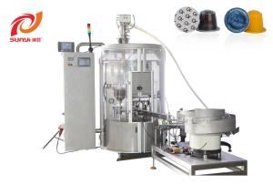 China SKP-1N Automatic Biodegradable Nespresso Coffee Capsule Filling Machine factory