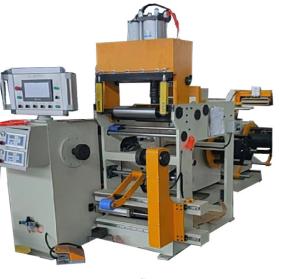 China High Precision Copper Foil Winding Machine BRJ300-2 With PLC Control factory