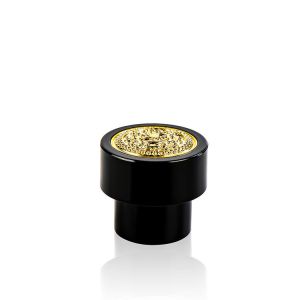 Customized Luxurious Zinc Alloy Perfume Bottle Cap Customized Surface Pattern
