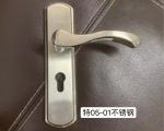 Brushed SS304 Pull Door Handle PVD Finish With Wood Screws