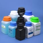 Wide Neck Square Laboratory Plastic Bottle Jar 250ml 500ml 1000ml