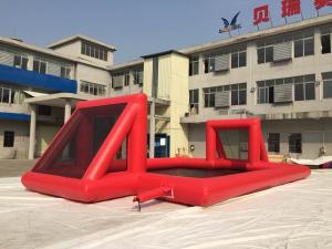 China Tarpaulin Football Field Outdoor Inflatable Sports Games Shooting factory