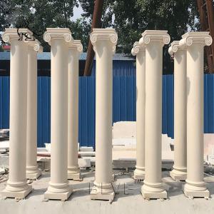 China Marble Roman Column Garden Natural Stone Outdoor House Building Decorative factory