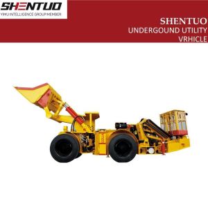 Underground Multipurpose Utility Vehicle Tunnel Using Mining Loader Lifting