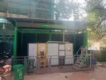 Commercial Electric Bio Composting Machine For Food Garbage 1000kg Per Day