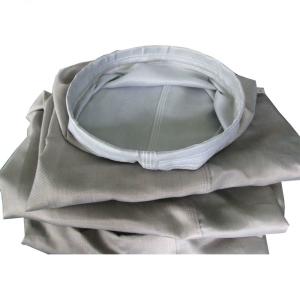 China 280 Degree Roving Plain Woven Fabric Filter Plant Bags factory