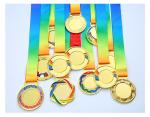 2.5inch Laser Engraving Weightlifting Sports Award Gold Heavy Medal Models For