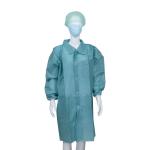 Non Woven Fabric/SMS/Tyvek Velcro Lab Coat Medical Disposable Work Clothes
