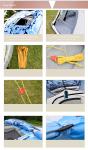 Camouflage 6 Person L360cm Pop Up Camping Tent