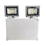 Rechargeable Battery Backup LED Twin Spot Emergency Light 20W IP65 Waterproof
