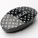 Ergonomic Custom 360 Wave Brush Wooden Bristle Hair Brush For Men'S Hair