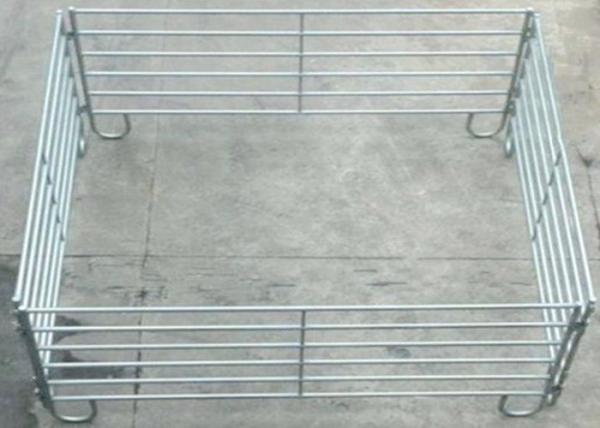 6 Bar Oval Livestock Equipment Portable Cattle Yard Panels Heavy Duty By