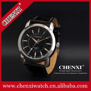 China Watches Wholesale Price Guangzhou Kinpac Watches Man Stainless Steel Leather Band Watches factory