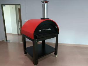 China CSA Portable Stainless Steel Wood Fired Pizza Oven Easily Move factory
