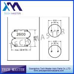 W01-358-3400 Double Convoluted Industrial Air Springs