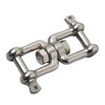 Lifting And Connecting Stainless Steel Precision Casting Double Jaw Swivel Eye