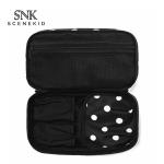 Break Resistance Polka Dot Polyester Cosmetic Bag For Female