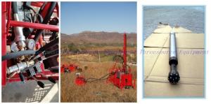 China portable drilling rig boring in field factory