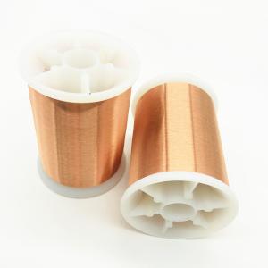 China UL Certificated 2UEW 0.02mm Self Bonding Copper Wire For Voice Coils Hot Air factory