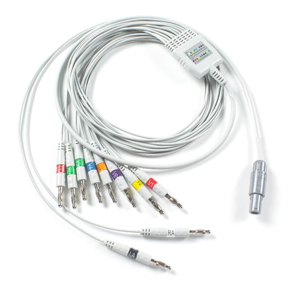 Compatible for Welch Allyn EKG Cable AHA Banana for PCR 100 Resting ECG, SE-PRO