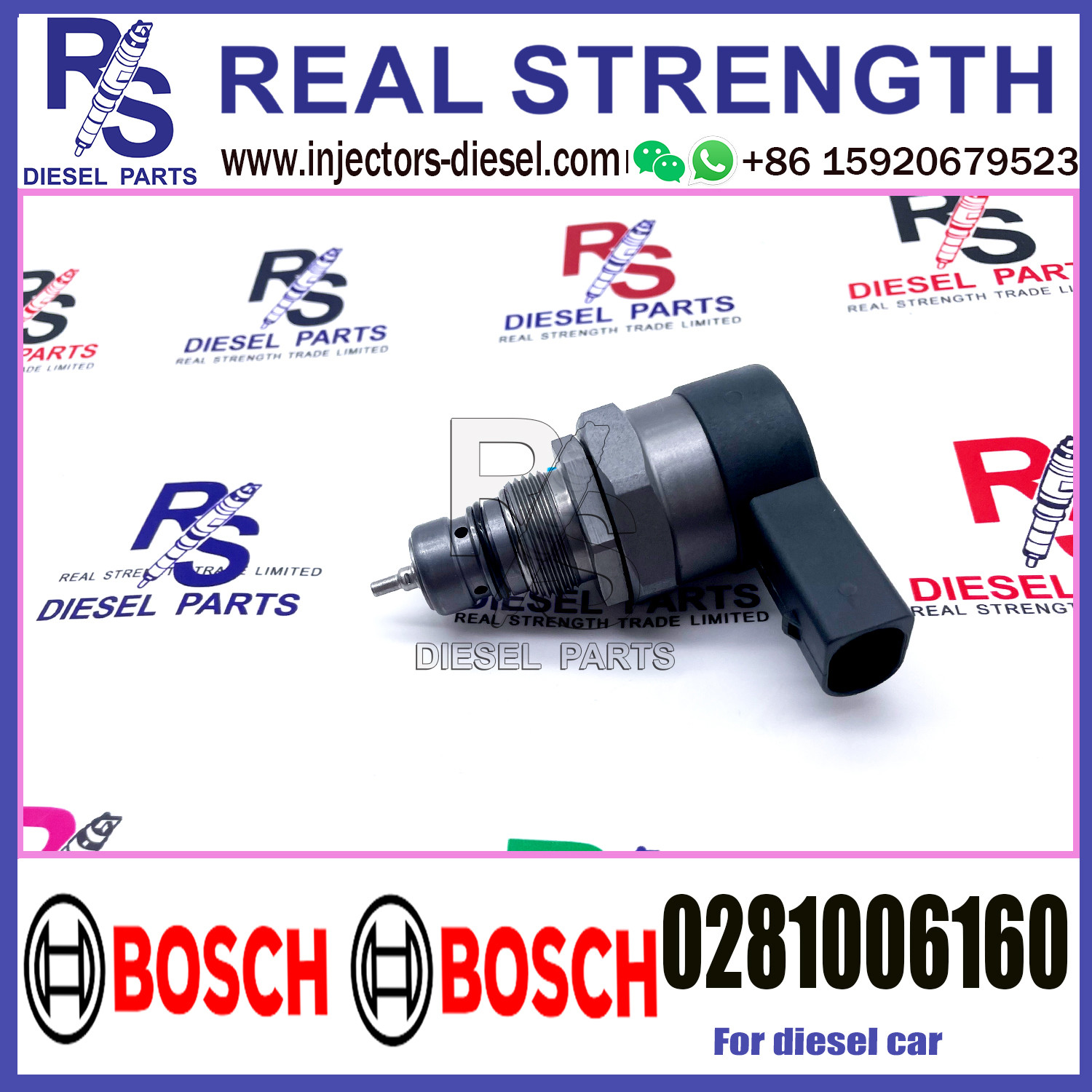BOSCH Control Valve 0281006160 DRV Regulator Solenoid 0281006160 for Diesel car