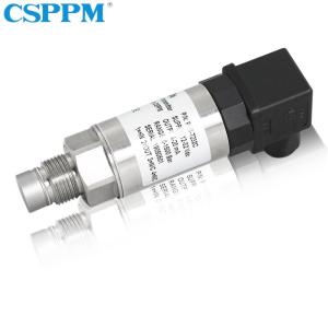 China 316L Stainless Steel Flat Diaphragm Pressure Sensor With Aerial Plug factory