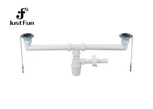 China Anti Bacterial Wash Basin Drain Pipe Reliable With ACS CE KTW Certification factory