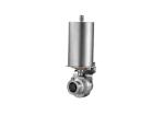 Electric Actuated Sanitary Pipe Fittings And Valves , 2 Inch Forged Tri Clamp