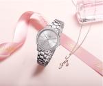 3ATM Waterproof Japan PC21S Alloy Quartz Watch 18k Gold IP30
