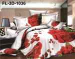 3D Disperse Printed Bedsheet Polyester Sheet Set