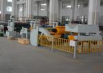 Aluminium Foil Steel Coil Slitting Machine PLC Control Pipe Making Support