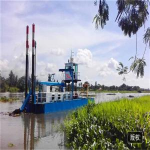 Land 300cbm/H Cutting Suction Dredger With Dredging Dragon Machine
