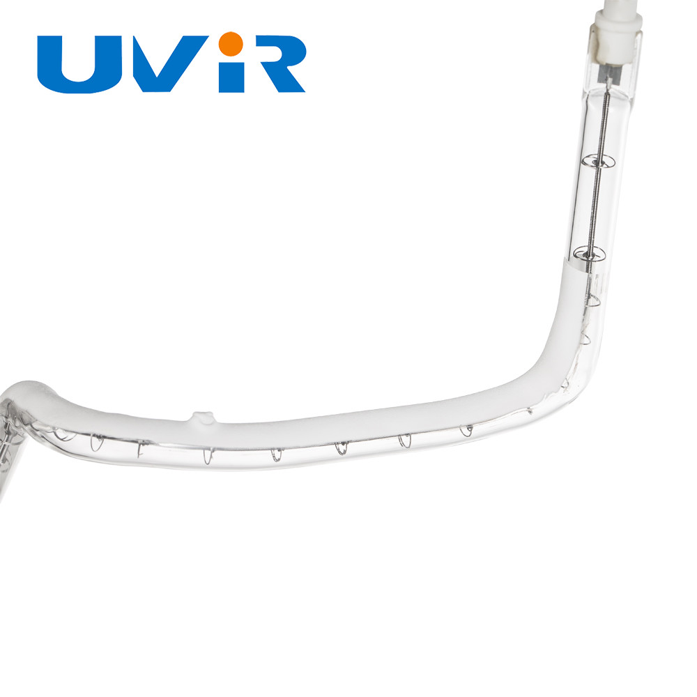 Customized Ceramic White Shaped Infrared Heating Tube For Automotive Plastic Welding