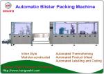 Toothbrush High Speed Blister Packing Machine Aluminum Alloy 3 Phrase 380V/50Hz