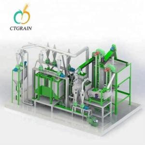 China Europe style for China 20 Tons Corn Wheat Flour Machine Maize Grinding Mill factory