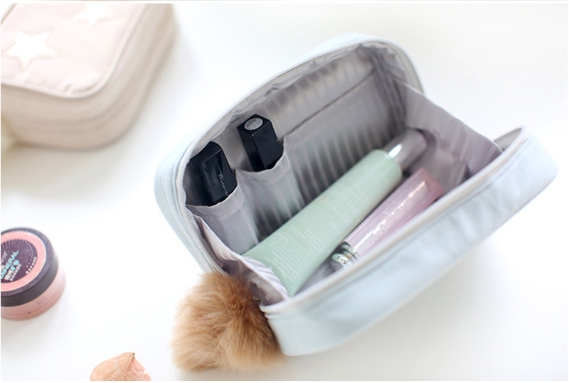 Travel Cosmetic Bag Star Moon Handy Cosmetic Pouch Clutch Makeup Bag