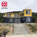 Zontop Modern Living Portable 20 Ft 40ft Luxury China Prefab Homes Bolt