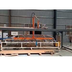 China Fully Automatic Steel Board Loading Unloading Machine w/ LCD Emergency Stop factory