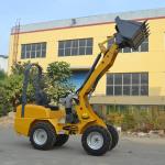 45° Dumping Landscaping Small Wheel Loader With 49° Steering Angle