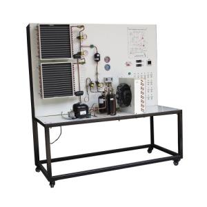 China Educational Equipment Technical Teaching Equipment Didactic Bench for Simulation of Refrigeration Group Failures factory