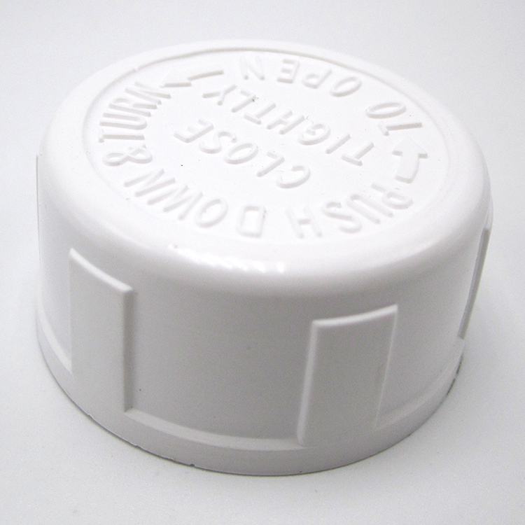 30ml HDPE Portable White Plastic Powder Medicine Pill Tablet Bottles Container with Child Safety Cap