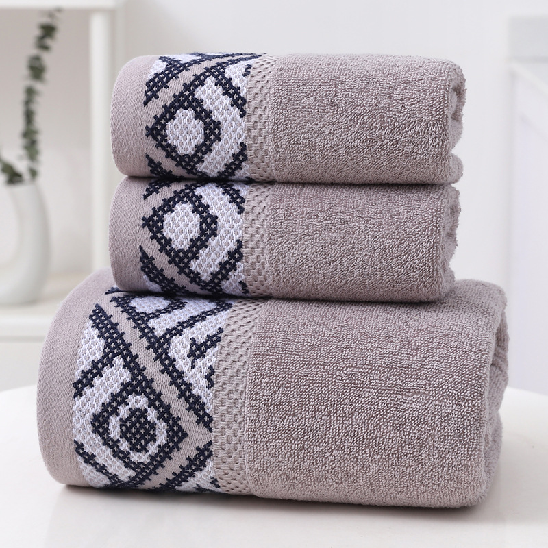 High absorbing Customized 100% cotton bath towel for Home and Hotel in square shape
