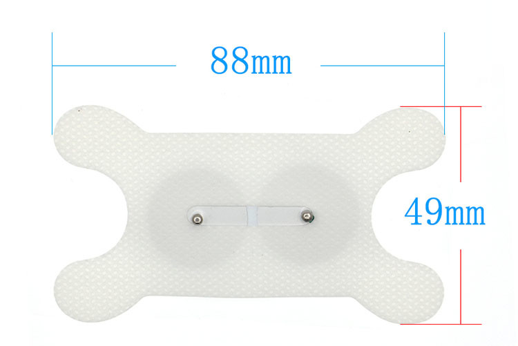 Sticker Exercise Fitness Health Machine Pad Non-woven Fabric Button Style Wire Swallowing Electrodes Patch
