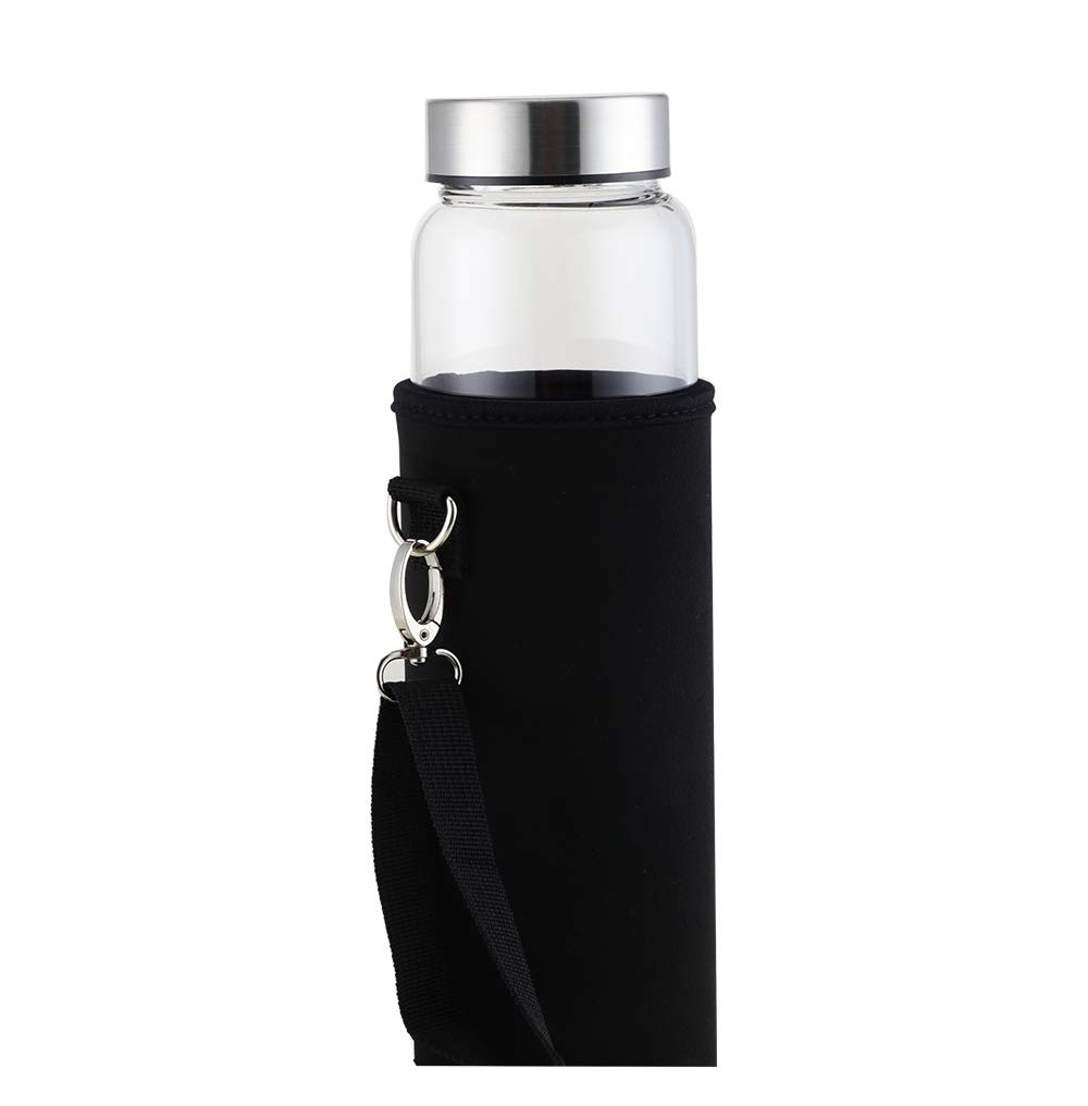 1L 32oz neoprene water bottle sleeve With Metal Buckle