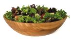 4 Piece Bamboo Salad Set 7" X 2.25" More Endurable Than Porcelain Products